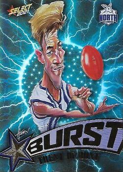 2021 Select AFL Footy Stars - Starburst Caricatures Lightning #SBC45 Trent Dumont Front